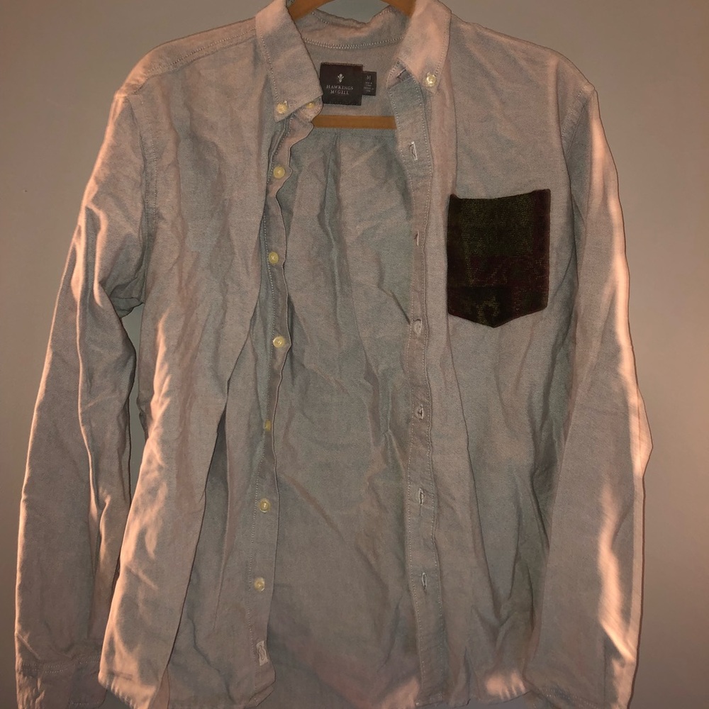 Men’s Hawkings McGill button down medium  shirt